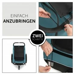 Coupon 🧨 Hauck Sonnenschutz für Fahrradanhänger Dryk Duo - Schwarz 🎉 -Way Sales hauck sonnenschutz fur fahrradanhanger dryk duo schwarz 550366 d4