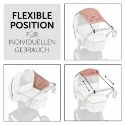 Hot Sale 🛒 Hauck Universal Sonnensegel für Kinderwagen - Disney - Bambi Rose ⭐ -Way Sales hauck universal sonnensegel fur kinderwagen disney bambi rose 550731 d4