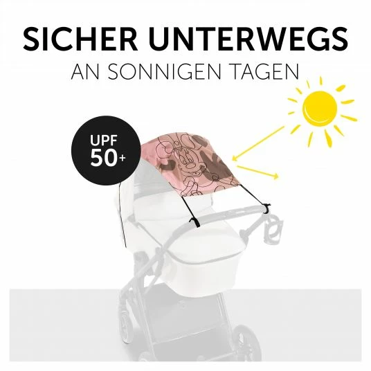Deals 🎉 Hauck Universal Sonnensegel für Kinderwagen - Disney - Minnie Mouse Rose 👍 4 Deals 🎉 Hauck Universal Sonnensegel für Kinderwagen - Disney - Minnie Mouse Rose 👍 - Image 4