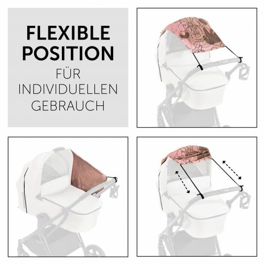 Deals 🎉 Hauck Universal Sonnensegel für Kinderwagen - Disney - Minnie Mouse Rose 👍 5 Deals 🎉 Hauck Universal Sonnensegel für Kinderwagen - Disney - Minnie Mouse Rose 👍 - Image 5