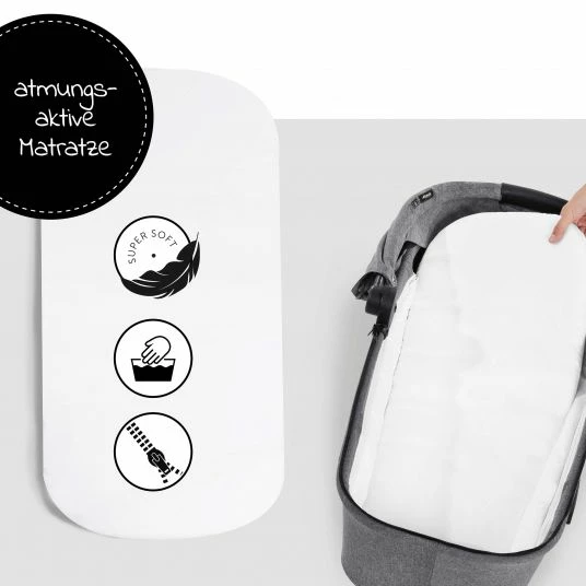 Budget βοΈ Hauck Vision X Babywanne - Melange Grey π 2 Budget βοΈ Hauck Vision X Babywanne - Melange Grey π - Image 2