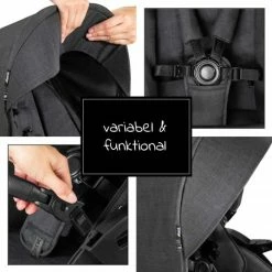 Best Pirce 🧨 Hauck Vision X Sitzeinheit - Melange Black ⭐ -Way Sales hauck vision x sitzeinheit melange black 165133 d5