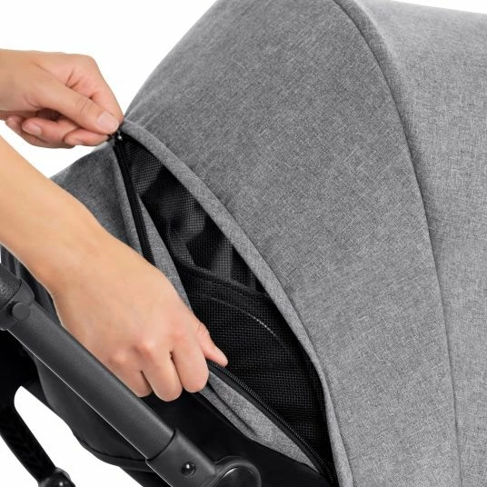 New ⌛ Hauck Vision X Sitzeinheit - Melange Grey ⭐ 4 New ⌛ Hauck Vision X Sitzeinheit - Melange Grey ⭐ - Image 4