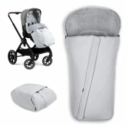 Promo 🌟 Hauck Winter-Fußsack für Kinderwagen und Buggy Pushchair Footmuff - Grau 👏