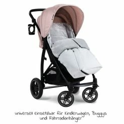 Promo 🌟 Hauck Winter-Fußsack für Kinderwagen und Buggy Pushchair Footmuff - Grau 👏 -Way Sales hauck winter fusssack fur kinderwagen und buggy pushchair footmuff grau 567128 d2