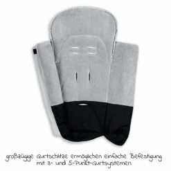 Promo 🌟 Hauck Winter-Fußsack für Kinderwagen und Buggy Pushchair Footmuff - Grau 👏 -Way Sales hauck winter fusssack fur kinderwagen und buggy pushchair footmuff grau 567128 d3