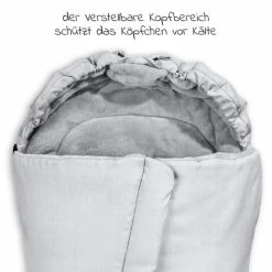 Promo 🌟 Hauck Winter-Fußsack für Kinderwagen und Buggy Pushchair Footmuff - Grau 👏 -Way Sales hauck winter fusssack fur kinderwagen und buggy pushchair footmuff grau 567128 d4