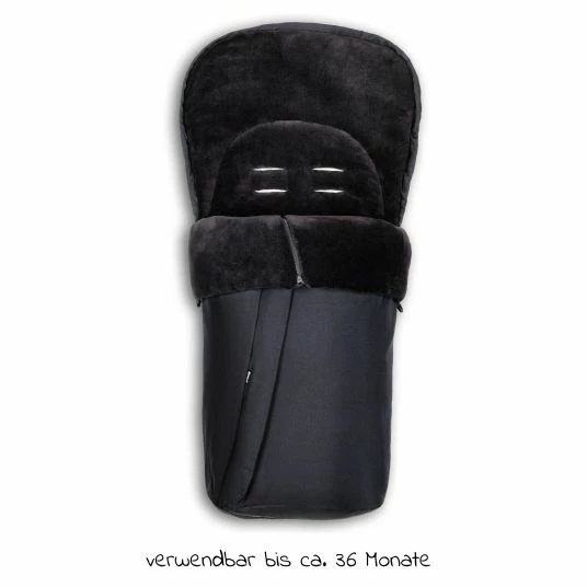 Best Pirce ✔️ Hauck Winter-Fußsack für Kinderwagen und Buggy Pushchair Footmuff - Schwarz 👍 2 Best Pirce ✔️ Hauck Winter-Fußsack für Kinderwagen und Buggy Pushchair Footmuff - Schwarz 👍 - Image 2