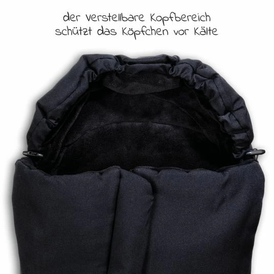 Best Pirce ✔️ Hauck Winter-Fußsack für Kinderwagen und Buggy Pushchair Footmuff - Schwarz 👍 5 Best Pirce ✔️ Hauck Winter-Fußsack für Kinderwagen und Buggy Pushchair Footmuff - Schwarz 👍 - Image 5