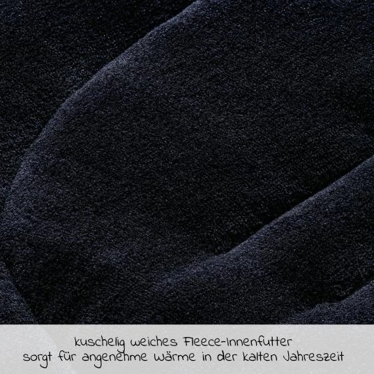 Best Pirce ✔️ Hauck Winter-Fußsack für Kinderwagen und Buggy Pushchair Footmuff - Schwarz 👍 6 Best Pirce ✔️ Hauck Winter-Fußsack für Kinderwagen und Buggy Pushchair Footmuff - Schwarz 👍 - Image 6