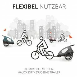 Budget 😉 Hauck Zusatz- Fahrradkupplung für Dryk Duo Fahrradanhänger 🌟 -Way Sales hauck zusatz fahrradkupplung fur dryk duo fahrradanhanger 375884 d2