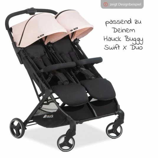 Cheap βοΈ Hauck Zusatz-Sonnenverdeck Swift X Duo Deluxe Canopy - Rose π 2 Cheap βοΈ Hauck Zusatz-Sonnenverdeck Swift X Duo Deluxe Canopy - Rose π - Image 2