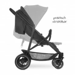 New 🥰 Hauck Zwillingsbuggy UpTown Duo - Melange Black 👏 -Way Sales hauck zwillingsbuggy uptown duo melange black 512180 d5