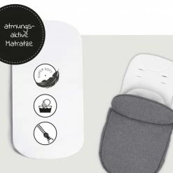 Outlet 👏 Hauck Zwillingskinderwagen Atlantic Twin (inkl. Babywanne für Neugebroene) - bis 36 kg belastbar - Melange Grey 🧨 -Way Sales hauck zwillingskinderwagen atlantic twin inkl babywanne fur neugebroene bis 36 kg belastbar melange grey 500019 d4