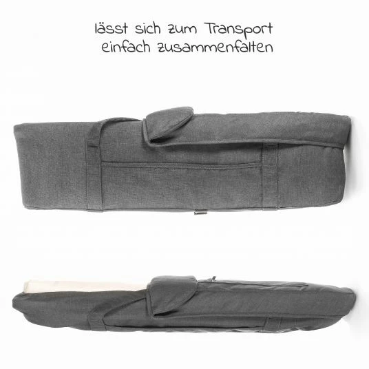 Outlet 💯 Hoco 3 in 1 Babywanne Exklusiv - Linen Dark Grey - Collection 2022 ⭐ 6 Outlet 💯 Hoco 3 in 1 Babywanne Exklusiv - Linen Dark Grey - Collection 2022 ⭐ - Image 6