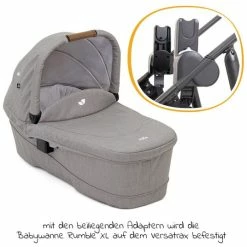 Discount 🛒 Joie 2in1 Kombi-Kinderwagen-Set Versatrax bis 22 kg belastbar mit Sportsitz, Babywanne, Adapter & Regenschutz - Gray Flannel - Collection 2022 ✨ -Way Sales joie 2in1 kombi kinderwagen set versatrax bis 22 kg belastbar mit sportsitz babywanne adapter regenschutz gray flannel s1803fagfl000 d2