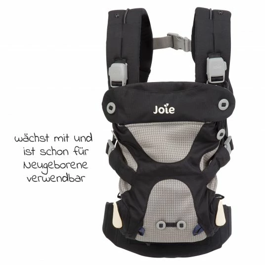 Buy 🎁 Joie 4in1 Babytrage Savvy für Neugeborene ab 3,5 kg bis 16 kg einsetzbar mit 4 Tragepositionen inkl. Zubehör - Black Pepper - Collection 2022 🛒 4 Buy 🎁 Joie 4in1 Babytrage Savvy für Neugeborene ab 3,5 kg bis 16 kg einsetzbar mit 4 Tragepositionen inkl. Zubehör - Black Pepper - Collection 2022 🛒 - Image 4