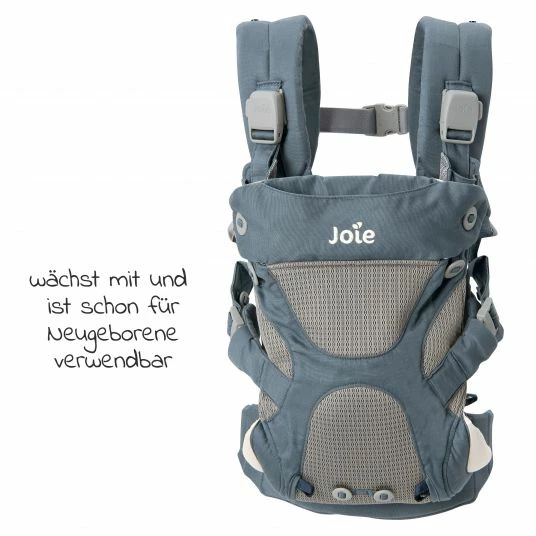 Deals ❤️ Joie 4in1 Babytrage Savvy für Neugeborene ab 3,5 kg bis 16 kg einsetzbar mit 4 Tragepositionen inkl. Zubehör - Marina - Collection 2022 🔔 4 Deals ❤️ Joie 4in1 Babytrage Savvy für Neugeborene ab 3,5 kg bis 16 kg einsetzbar mit 4 Tragepositionen inkl. Zubehör - Marina - Collection 2022 🔔 - Image 4