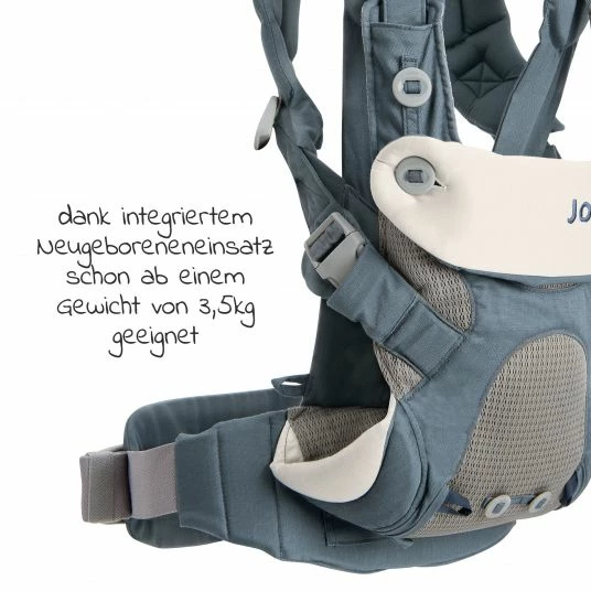 Deals ❤️ Joie 4in1 Babytrage Savvy für Neugeborene ab 3,5 kg bis 16 kg einsetzbar mit 4 Tragepositionen inkl. Zubehör - Marina - Collection 2022 🔔 5 Deals ❤️ Joie 4in1 Babytrage Savvy für Neugeborene ab 3,5 kg bis 16 kg einsetzbar mit 4 Tragepositionen inkl. Zubehör - Marina - Collection 2022 🔔 - Image 5