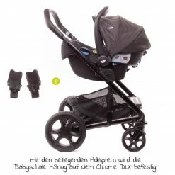 Best Sale 😍 Joie 4in1 Kombi-Kinderwagen-Set Chrome DLX mit Adapter, Babyschale, Babywanne, Isofix-Basis & XXL-Zubehörpaket - Pavement - Collection 2022 🤩 -Way Sales joie 4in1 kombi kinderwagen set chrome dlx mit adapter babyschale babywanne isofix basis xxl zubehorpaket pavement set 202 d4