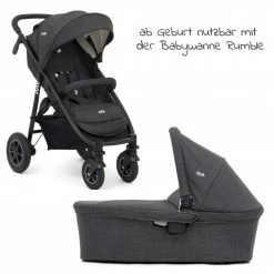 Hot Sale 💯 Joie 4in1 Kombi-Kinderwagen-Set Mytrax mit Adapter, Babyschale, Babywanne, Isofix-Basis & XXL-Zubehörpaket - Pavement - Collection 2022 🌟 -Way Sales joie 4in1 kombi kinderwagen set mytrax mit adapter babyschale babywanne isofix basis xxl zubehorpaket pavement set 201 d2