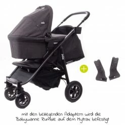 Hot Sale 💯 Joie 4in1 Kombi-Kinderwagen-Set Mytrax mit Adapter, Babyschale, Babywanne, Isofix-Basis & XXL-Zubehörpaket - Pavement - Collection 2022 🌟 -Way Sales joie 4in1 kombi kinderwagen set mytrax mit adapter babyschale babywanne isofix basis xxl zubehorpaket pavement set 201 d3