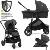 Best Sale 🎁 Joie 4in1 Kombi-Kinderwagen-Set Versatrax mit Babyschale, Babywanne, Isofix-Basis, Adapter & XXL-Zubehörpaket - Pavement - Collection 2022 🔔