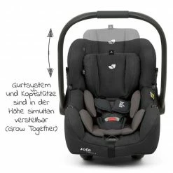 Budget ✨ Joie Babyschale i-Gemm 3 i-Size ab Geburt-13 kg (40 cm-85 cm) inkl. Sitzverkleinerer - Shale - Collection 2022 🛒 -Way Sales joie babyschale i gemm 3 i size ab geburt 13 kg 40 cm 85 cm inkl sitzverkleinerer shale c1404casha000 d4