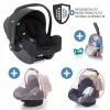 Top 10 🥰 Joie Babyschale i-Snug i-Size ab Geburt - 13 kg (40 cm - 75 cm) inkl. Sitzverkleinerer nur 3,25 kg & Zubehörpaket - Coal - Collection 2022 🔔