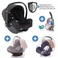 Top 10 🥰 Joie Babyschale i-Snug i-Size ab Geburt - 13 kg (40 cm - 75 cm) inkl. Sitzverkleinerer nur 3,25 kg & Zubehörpaket - Coal - Collection 2022 🔔