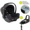Wholesale 🎁 Joie Babyschale i-Snug i-Size inkl. i-Base Advance & Autositz - Schutzunterlage - Coal - Collection 2022 👏