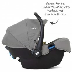 Hot Sale ⭐ Joie Babyschale i-Snug i-Size inkl. i-Base Advance & Autositz - Schutzunterlage - Gray Flannel - Collection 2022 🥰 -Way Sales joie babyschale i snug i size inkl i base advance autositz schutzunterlage gray flannel set 465 d5