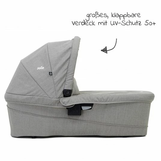 Hot Sale 🌟 Joie Babywanne Ramble XL für Versatrax E inkl. Regenschutz - Gray Flannel - Collection 2022 🥰 3 Hot Sale 🌟 Joie Babywanne Ramble XL für Versatrax E inkl. Regenschutz - Gray Flannel - Collection 2022 🥰 - Image 3