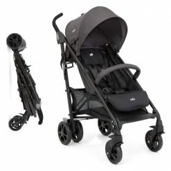 Hot Sale 😀 Joie Reisebuggy Brisk XL bis 22 kg belastbar mit Liegefunktion & Einhand-Faltung - Ember - Collection 2022 ⌛