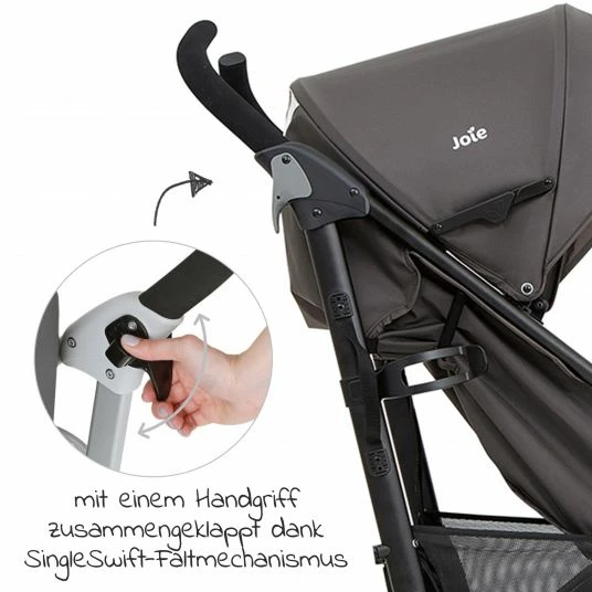 Hot Sale 😀 Joie Reisebuggy Brisk XL bis 22 kg belastbar mit Liegefunktion & Einhand-Faltung - Ember - Collection 2022 ⌛ 4 Hot Sale 😀 Joie Reisebuggy Brisk XL bis 22 kg belastbar mit Liegefunktion & Einhand-Faltung - Ember - Collection 2022 ⌛ - Image 4