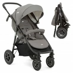 Top 10 🔔 Joie Buggy & Sportwagen Litetrax 4 DLX Air mit Luftreifen, Teleskopschieber, Regenschutz bis 22 kg belastbar - Cobblestone - Collection 2022 ✔️
