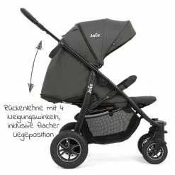 Budget 🎉 Joie Buggy & Sportwagen Litetrax 4 DLX Air mit Luftreifen, Teleskopschieber, Regenschutz bis 22 kg belastbar - Shale - Collection 2022 🤩 -Way Sales joie buggy sportwagen litetrax 4 dlx air mit luftreifen teleskopschieber regenschutz bis 22 kg belastbar shale s1112qasha000 d4