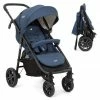 Discount 🔥 Joie Buggy & Sportwagen Litetrax 4 DLX mit Luftreifen, Teleskopschieber, Regenschutz bis 22 kg belastbar - Deep Sea - Collection 2022 🤩