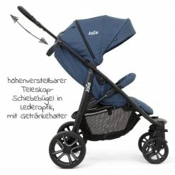Discount 🔥 Joie Buggy & Sportwagen Litetrax 4 DLX mit Luftreifen, Teleskopschieber, Regenschutz bis 22 kg belastbar - Deep Sea - Collection 2022 🤩 -Way Sales joie buggy sportwagen litetrax 4 dlx mit luftreifen teleskopschieber regenschutz bis 22 kg belastbar deep sea s1112vcdse000 d2