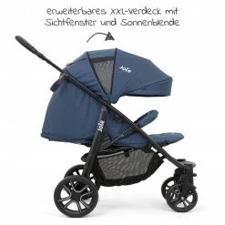 Discount 🔥 Joie Buggy & Sportwagen Litetrax 4 DLX mit Luftreifen, Teleskopschieber, Regenschutz bis 22 kg belastbar - Deep Sea - Collection 2022 🤩 -Way Sales joie buggy sportwagen litetrax 4 dlx mit luftreifen teleskopschieber regenschutz bis 22 kg belastbar deep sea s1112vcdse000 d3