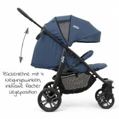 Discount 🔥 Joie Buggy & Sportwagen Litetrax 4 DLX mit Luftreifen, Teleskopschieber, Regenschutz bis 22 kg belastbar - Deep Sea - Collection 2022 🤩 -Way Sales joie buggy sportwagen litetrax 4 dlx mit luftreifen teleskopschieber regenschutz bis 22 kg belastbar deep sea s1112vcdse000 d4