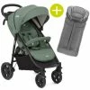 Promo 🎁 Joie Buggy & Sportwagen Litetrax 4 mit Schieber-Ablagefach & Regenschutz & Fußsack - Laurel - Collection 2021 ✨