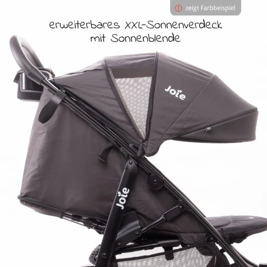 New 🔔 Joie Buggy & Sportwagen Litetrax 4 mit Schieber-Ablagefach & Regenschutz inkl. Fußsack Litetrax - Coal - Collection 2021 😉 6 New 🔔 Joie Buggy & Sportwagen Litetrax 4 mit Schieber-Ablagefach & Regenschutz inkl. Fußsack Litetrax - Coal - Collection 2021 😉 - Image 6