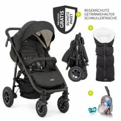 Best deal 🧨 Joie Buggy & Sportwagen Mytrax Flex mit Komfort-Federung,Fußsack Therma bis 22 kg belastbar & XXL Zubehörpaket - Pavement - Collection 2022 😀