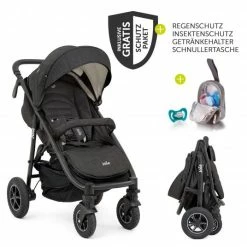 Top 10 🌟 Joie Buggy & Sportwagen Mytrax Flex mit Komfort-Federung, Getränkehalter bis 22 kg belastbar & XXL Zubehörpaket - Pavement - Collection 2022 🎁