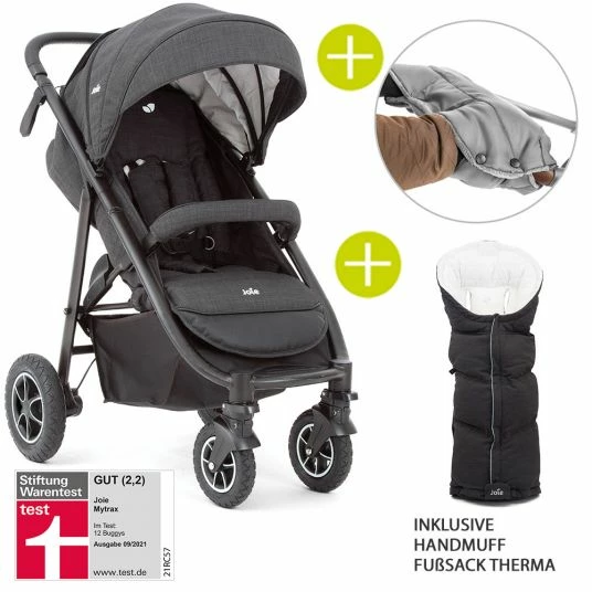 Hot Sale 👏 Joie Buggy & Sportwagen Mytrax mit Luftreifen, Getränkehalter, Regenschutz, Fußsack & Handmuff - Collection 2021 💯 1 Hot Sale 👏 Joie Buggy & Sportwagen Mytrax mit Luftreifen, Getränkehalter, Regenschutz, Fußsack & Handmuff - Collection 2021 💯