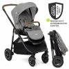 Best Pirce ⌛ Joie Buggy & Sportwagen Versatrax bis 22 kg belastbar - umsetzbare Sitzeinheit, Adapter, & Regenschutz - Gray Flannel - Collection 2022 😀