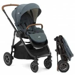 Buy ⌛ Joie Buggy & Sportwagen Versatrax bis 22 kg belastbar - umsetzbare Sitzeinheit, Adapter, & Regenschutz - Lagoon - Collection 2022 🛒
