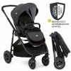 Promo 🤩 Joie Buggy & Sportwagen Versatrax bis 22 kg belastbar - umsetzbare Sitzeinheit, Adapter, & Regenschutz - Pavement - Collection 2022 😉