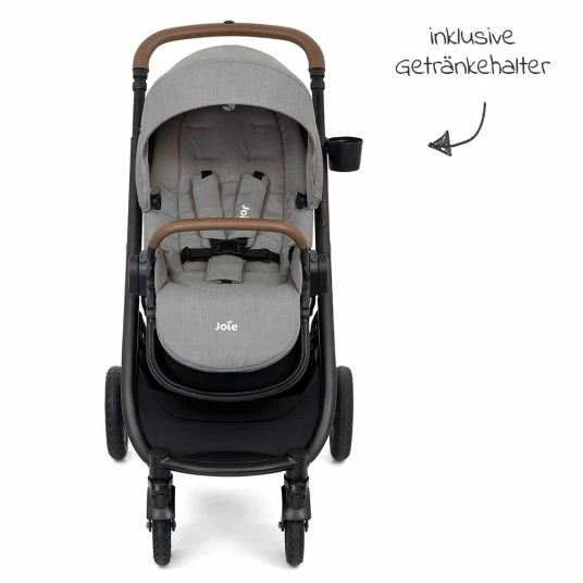 Cheapest ❤️ Joie Buggy & Sportwagen Versatrax bis 22 kg belastbar - umsetzbare Sitzeinheit, Adapter, & XXL-Zubehörpaket - Gray Flannel - Collection 2022 ❤️ 3 Cheapest ❤️ Joie Buggy & Sportwagen Versatrax bis 22 kg belastbar - umsetzbare Sitzeinheit, Adapter, & XXL-Zubehörpaket - Gray Flannel - Collection 2022 ❤️ - Image 3